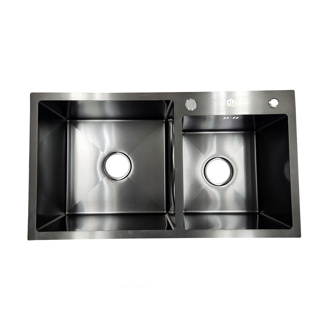 Lavaplatos Deluxe Black 68x38 (A) Cms.