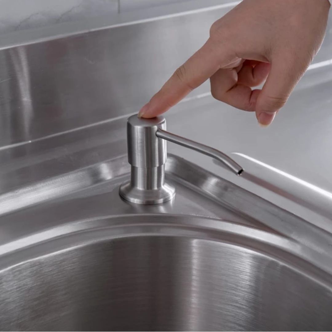 Dispensador de Lavalozas Plateado