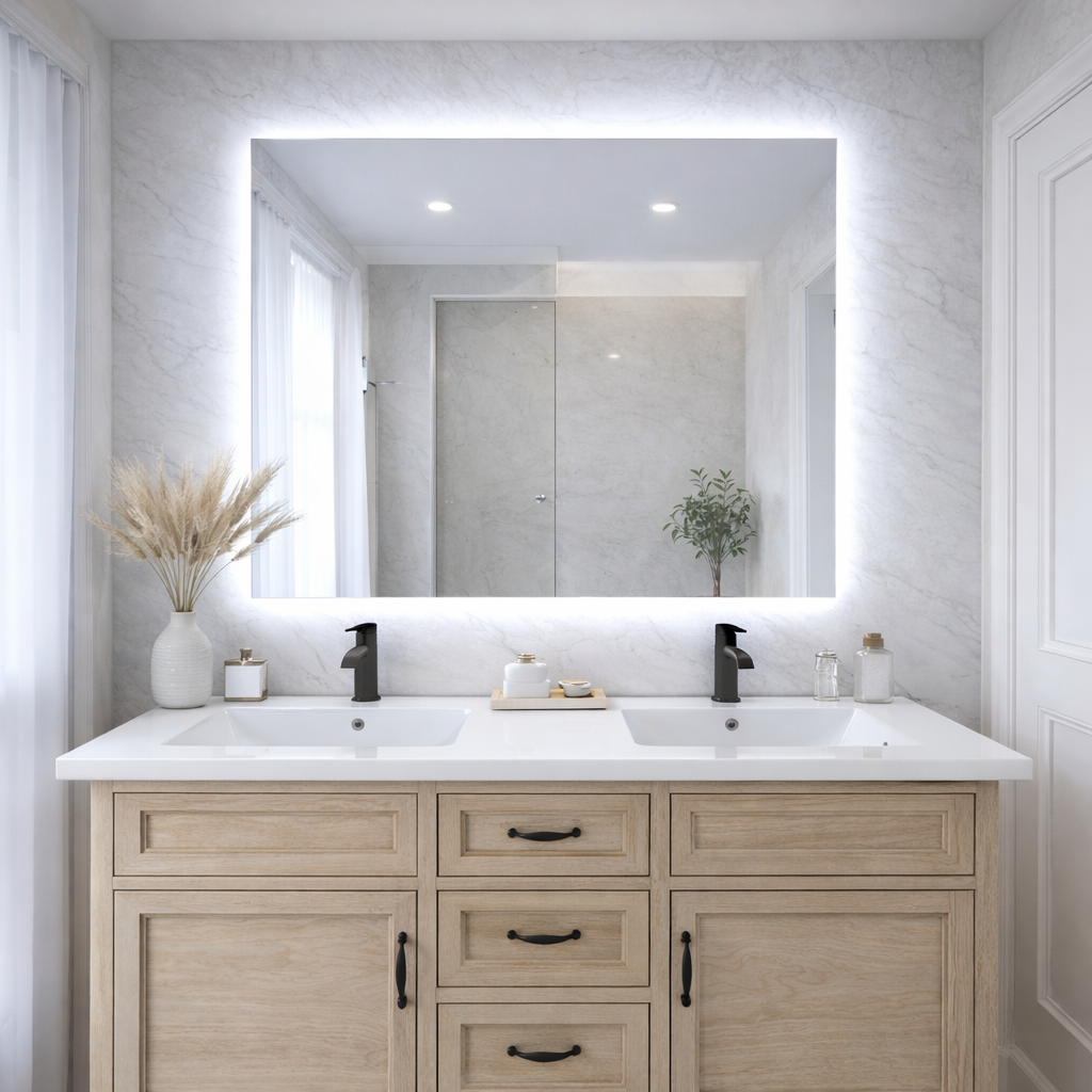 Espejo Led Luxe 100x100cm