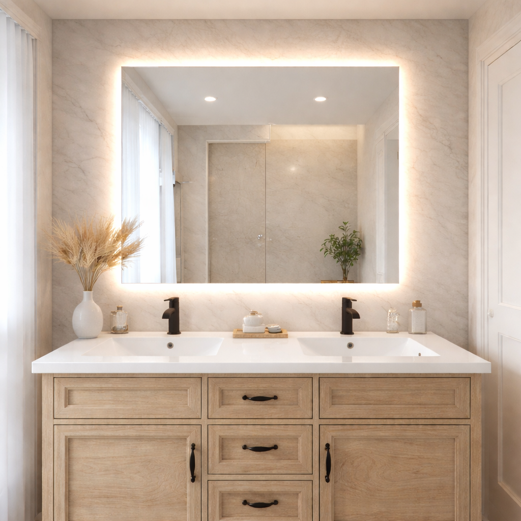 Espejo Led Luxe 100x100cm
