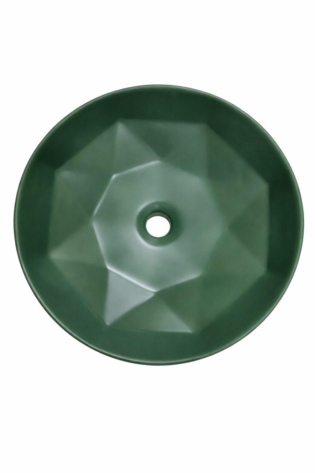 Loza de Sobreponer para Lavamanos Verde Matte