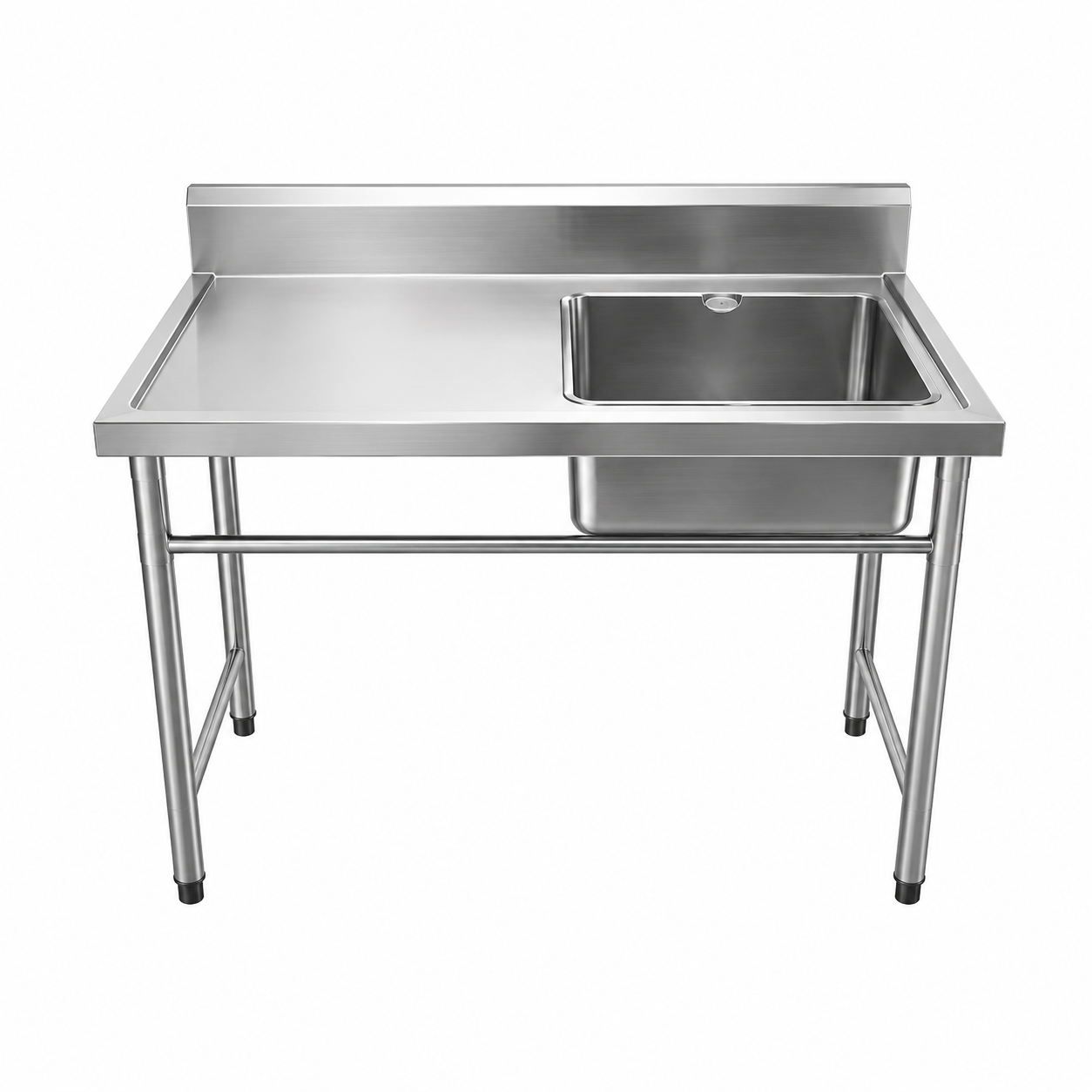 Lavafondos 120x60 Cm con Escurrido Izquierdo + Llave Semi-flexible X015 (Promo N°45)