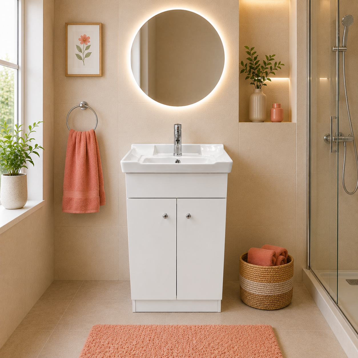 Vanitorio Blanco 60cm