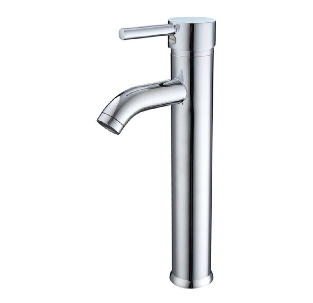 Llave Monomando para Vanitorio Alta Novus Plata