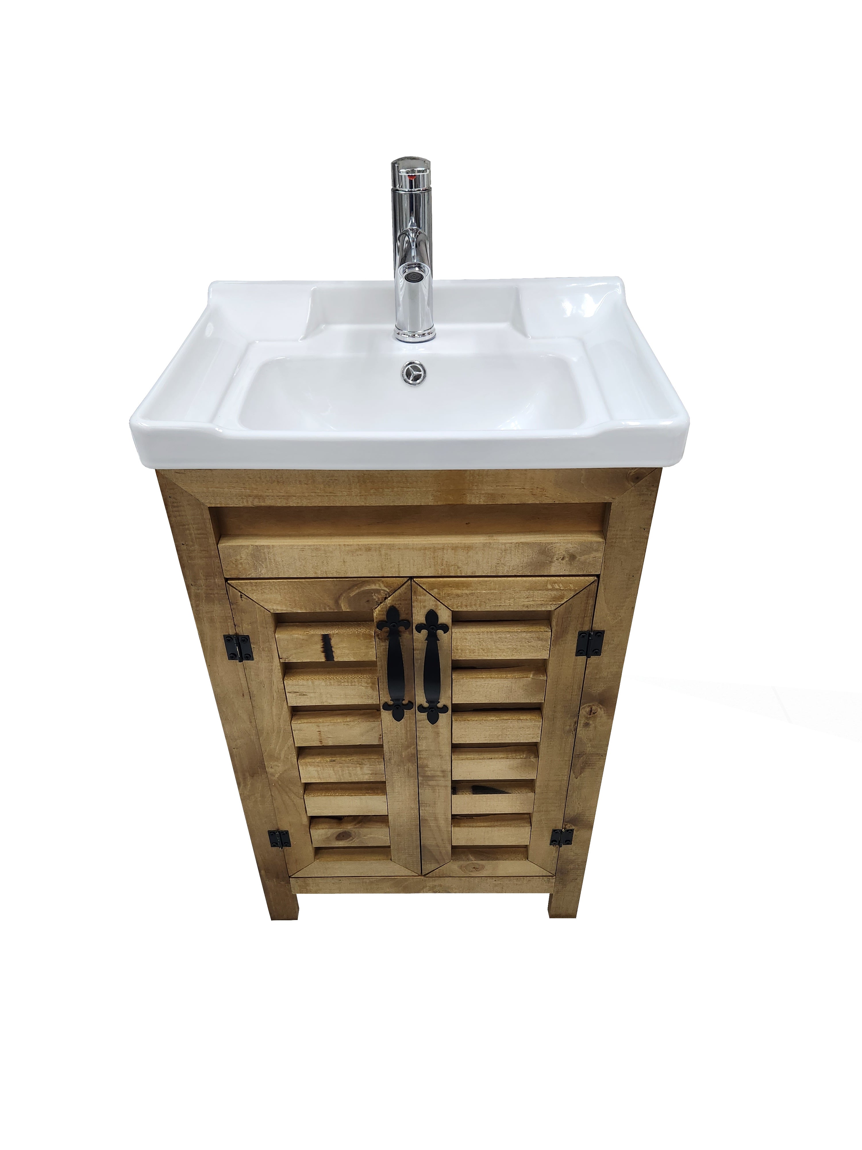 Vanitorio Rustico 50x37x85cm sin Cajon