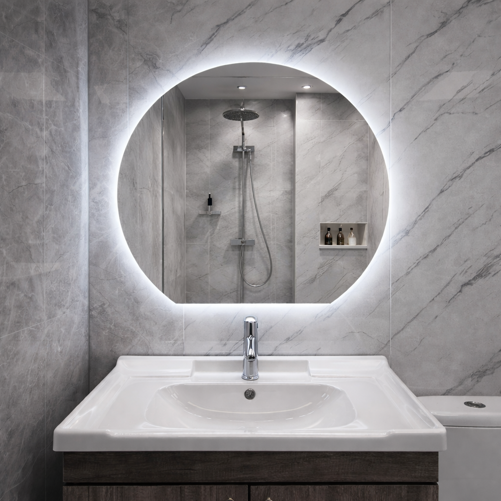 Espejo Led Halo 70x63 Cm