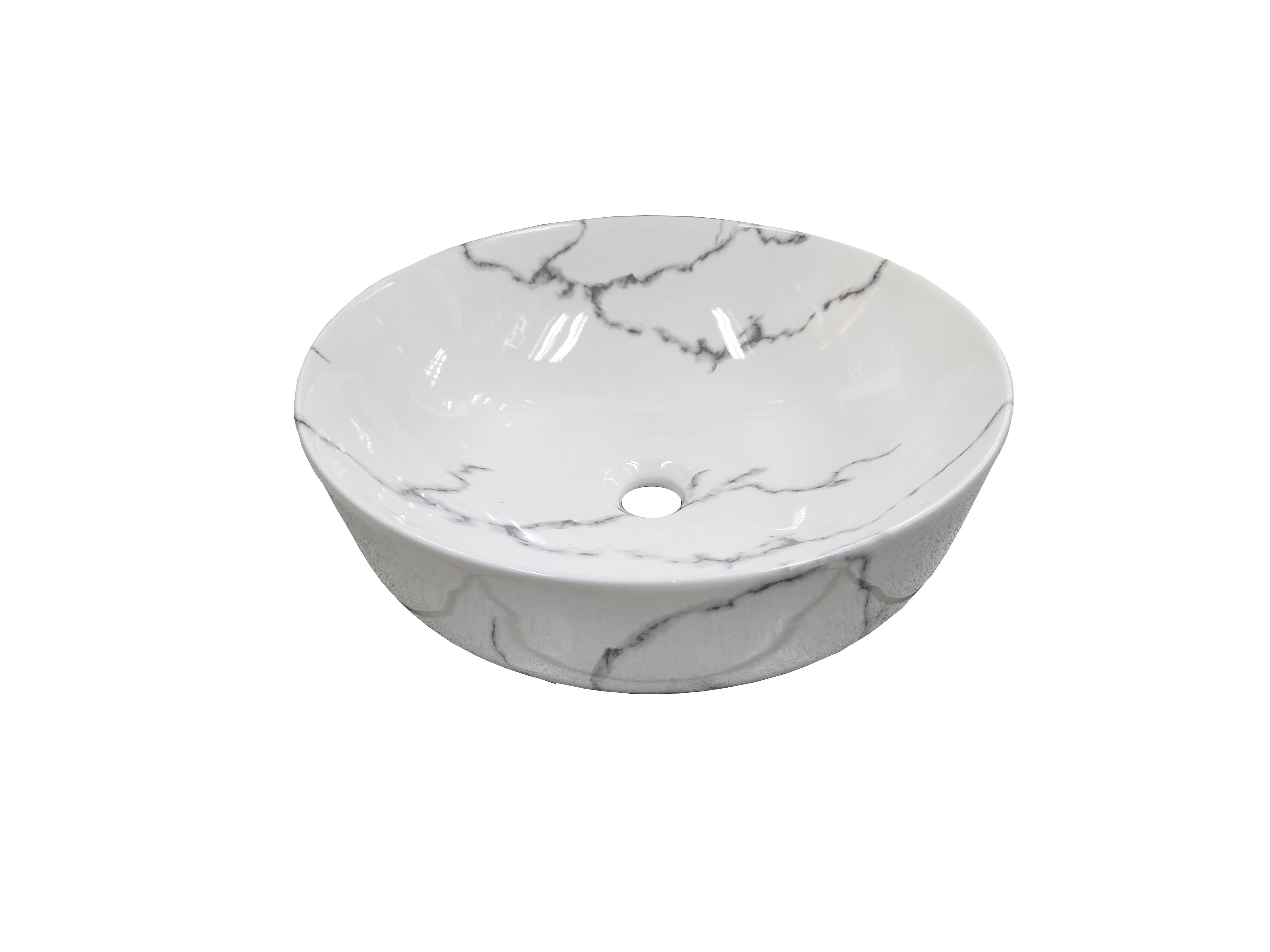 Loza de Sobreponer para Lavamanos Diametro 42cms