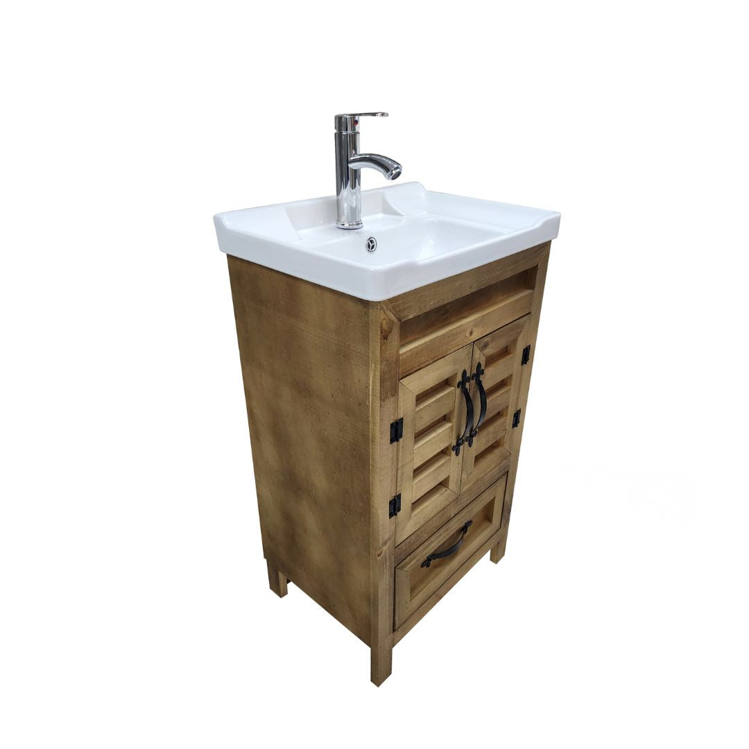 Vanitorio Rustico 50x37x85cm con Cajon