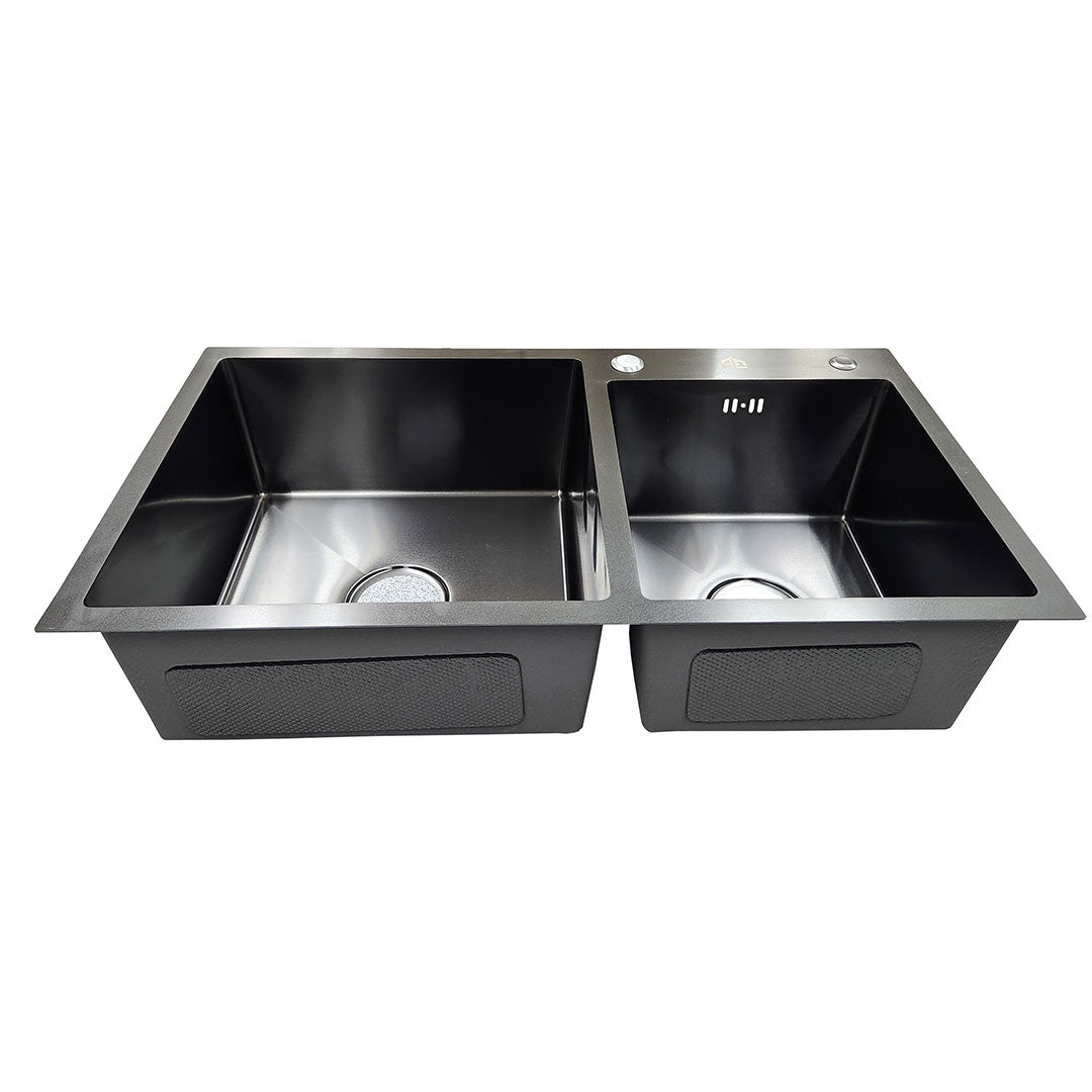 Lavaplatos Deluxe Black 82x45 (A) Cms.