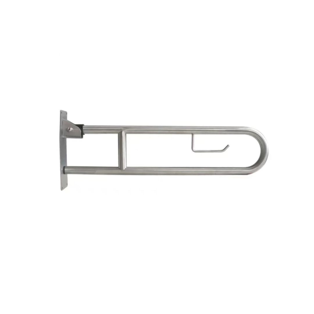Barra Seguridad Abatible Acero Inoxidable 78cms