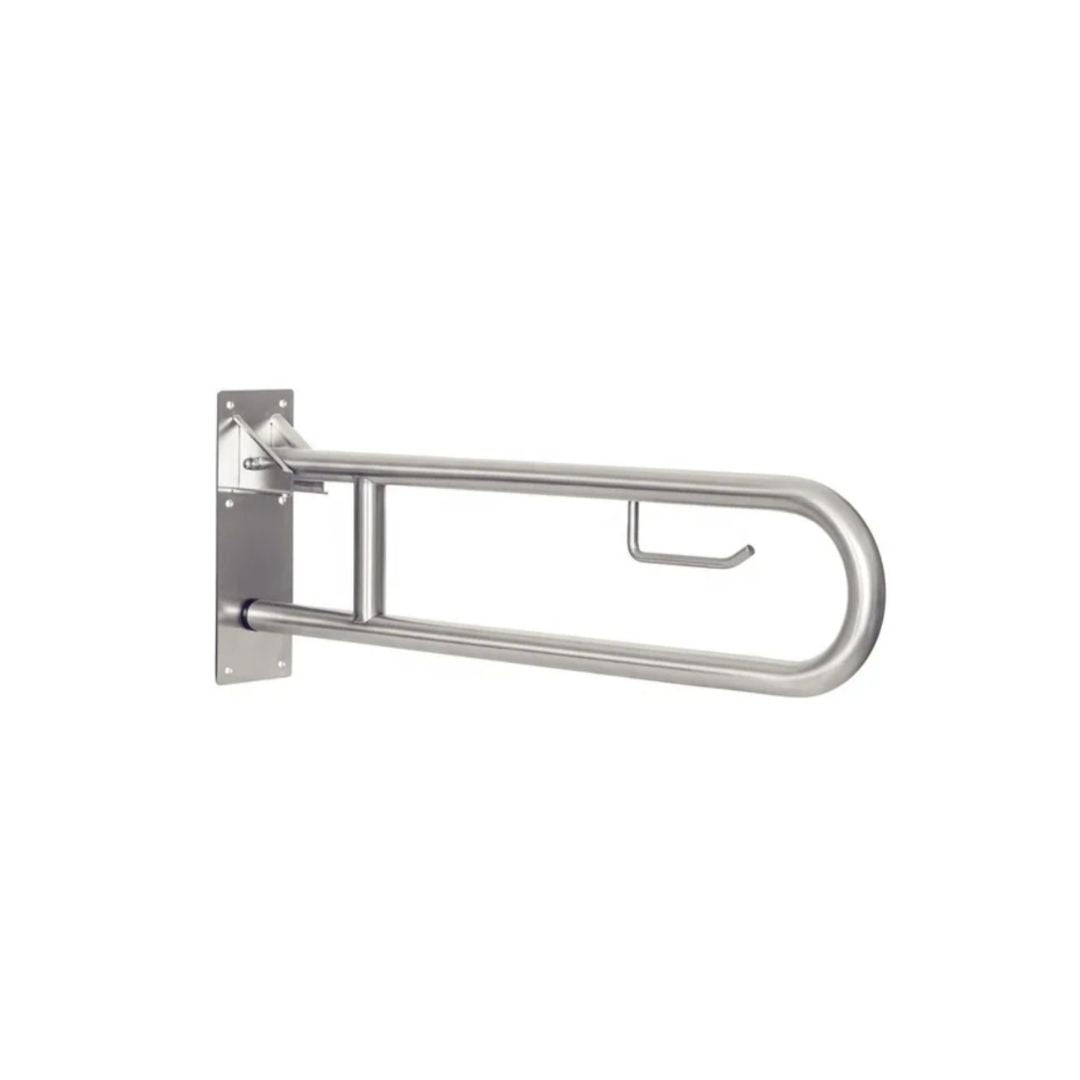 Barra Seguridad Abatible Acero Inoxidable 78cms