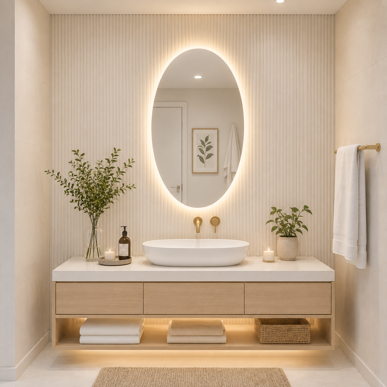 Espejo Led Verona 60x80 Cm