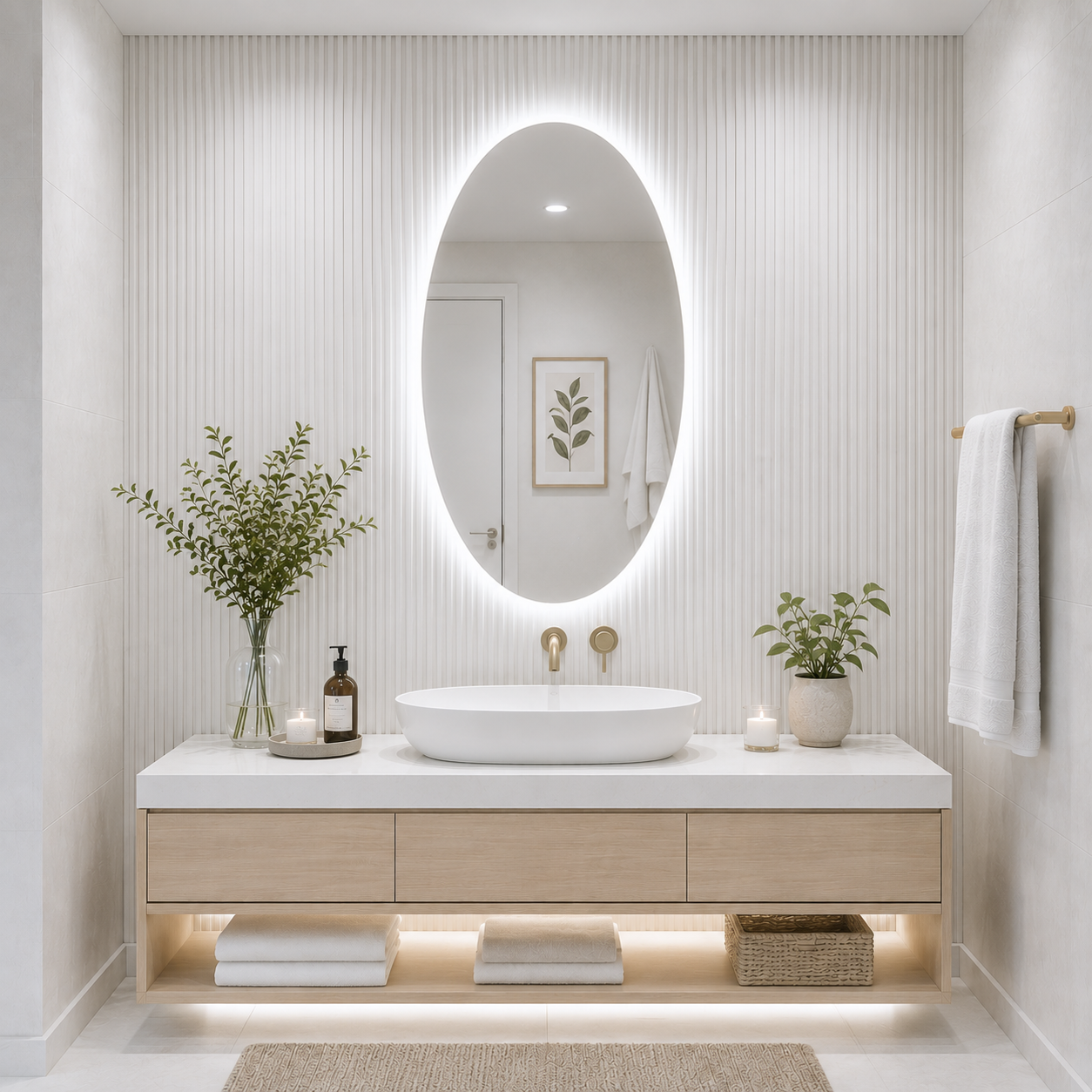 Espejo Led Verona 60x80 Cm