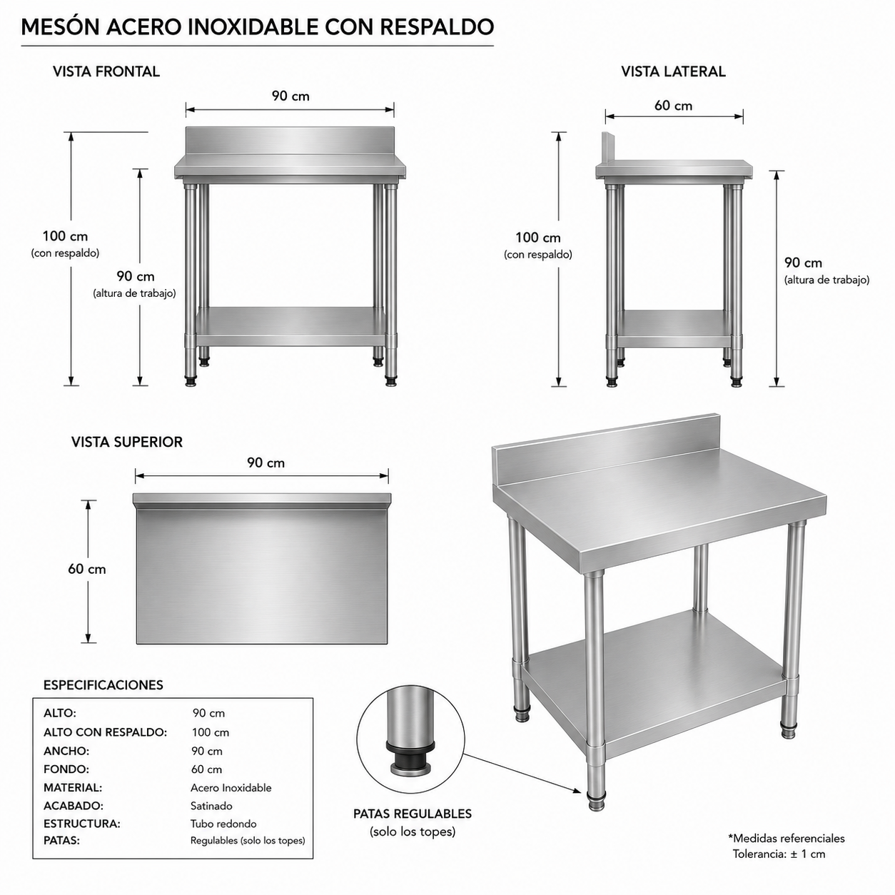 Meson Mural 90x60x90 Cm