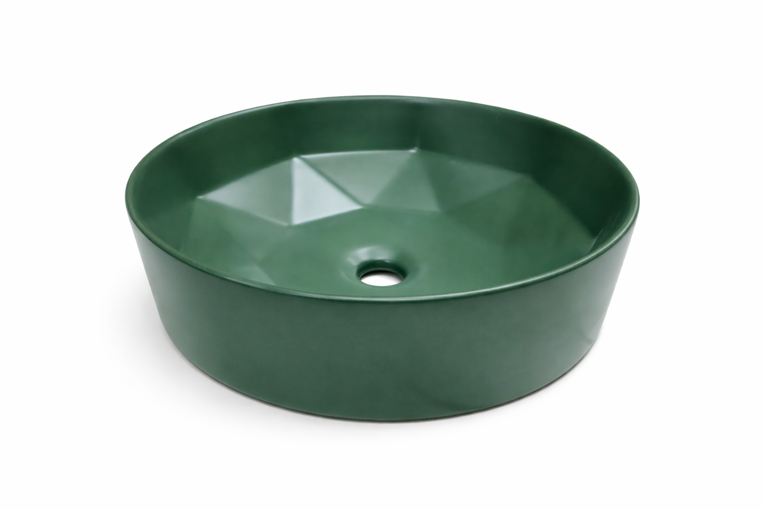 Loza de Sobreponer para Lavamanos Verde Matte