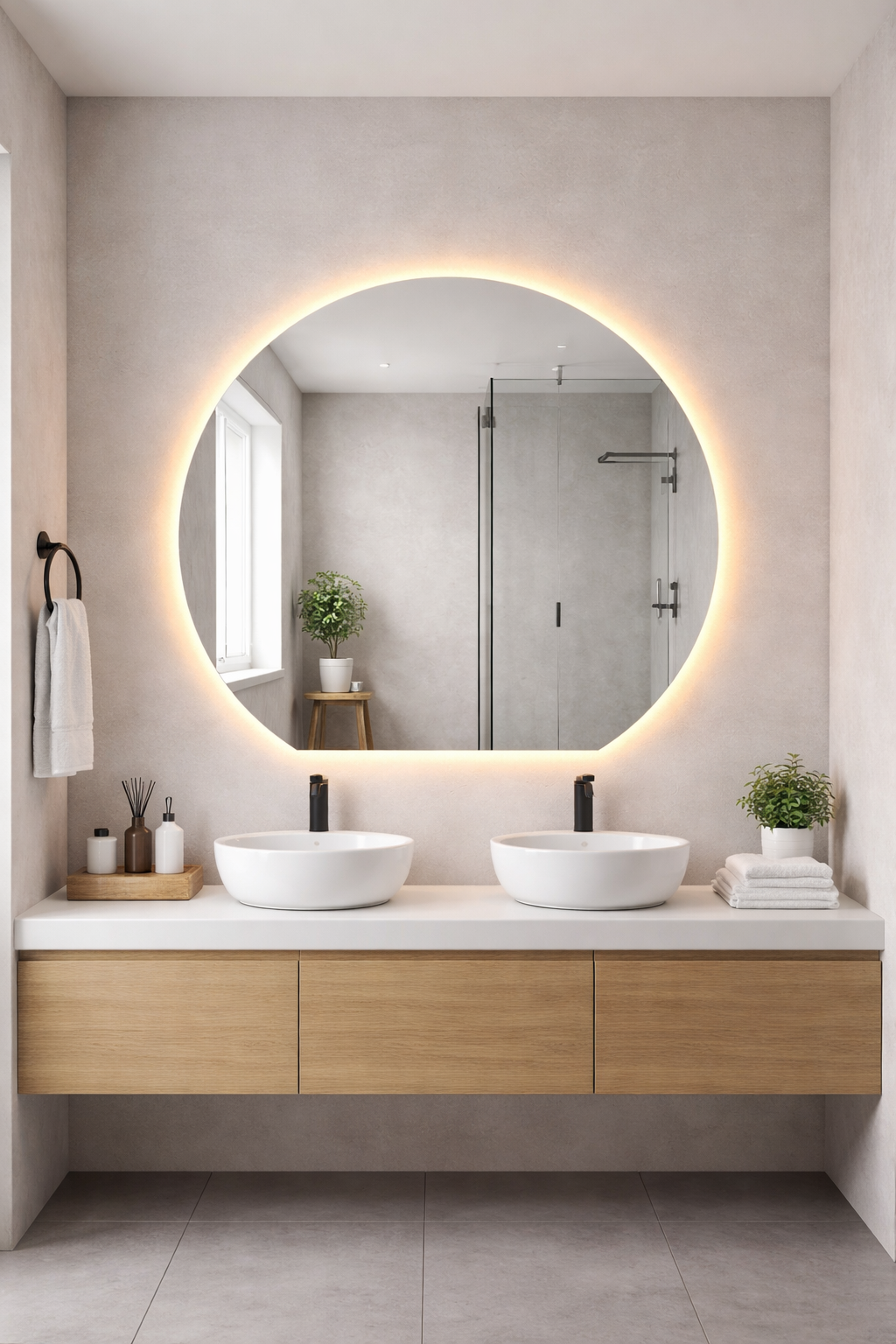 Espejo Led Ocaso 100x90 Cm