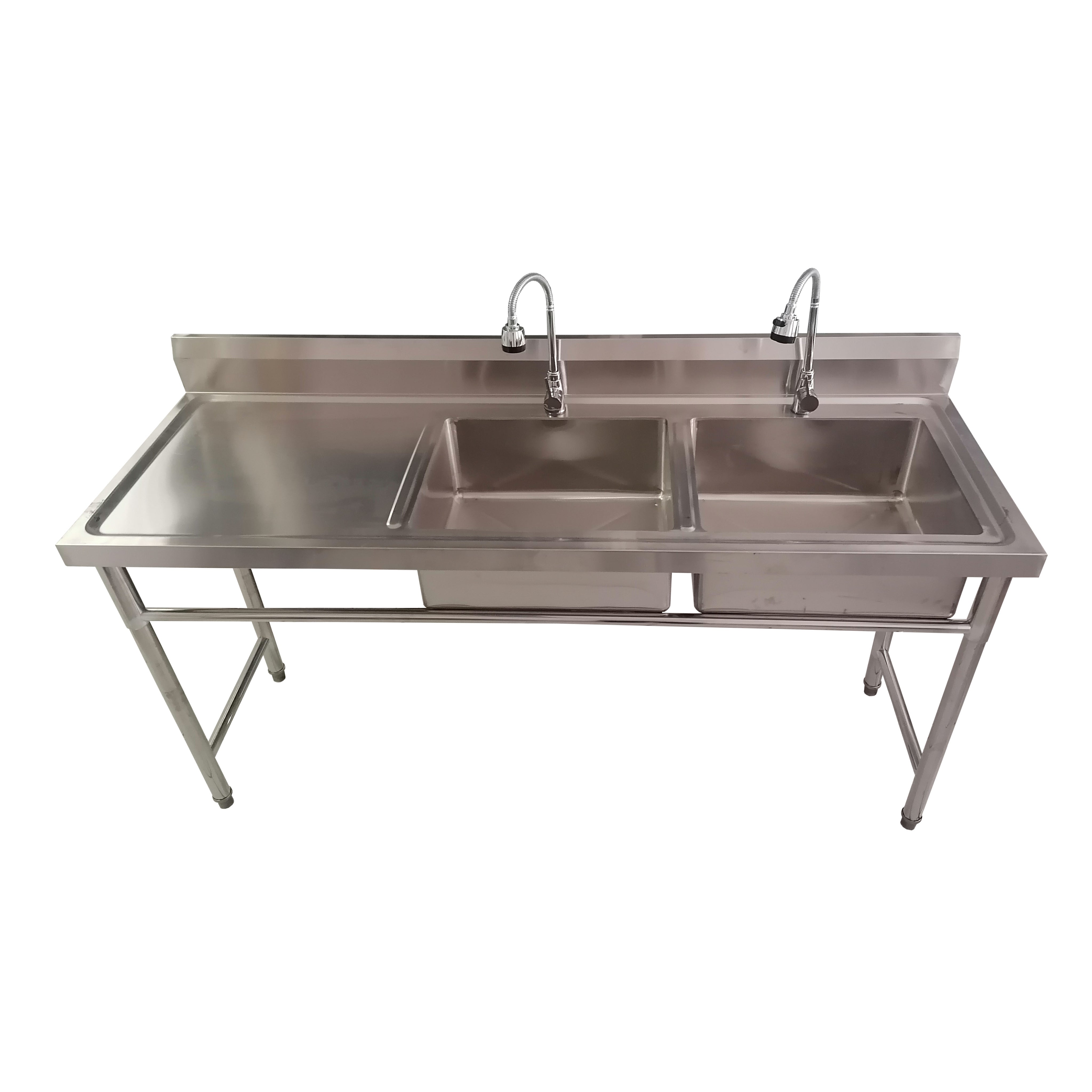 Lavafondos 175x60 Cm con Escurrido Izquierdo + Llave Semi-flexible X015 (Promo N°41)