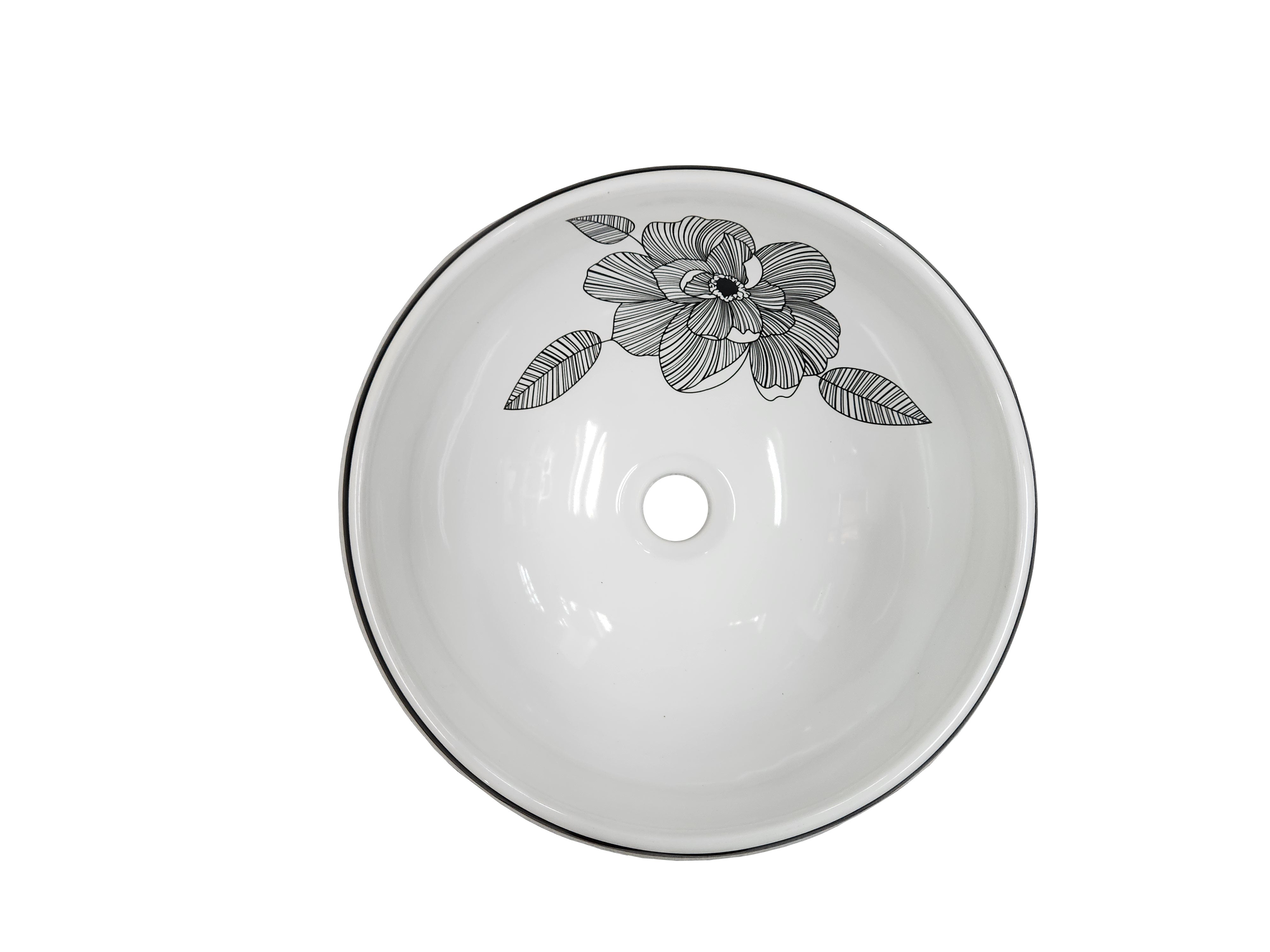 Loza de Sobreponer para Lavamanos 36cms de Diametro