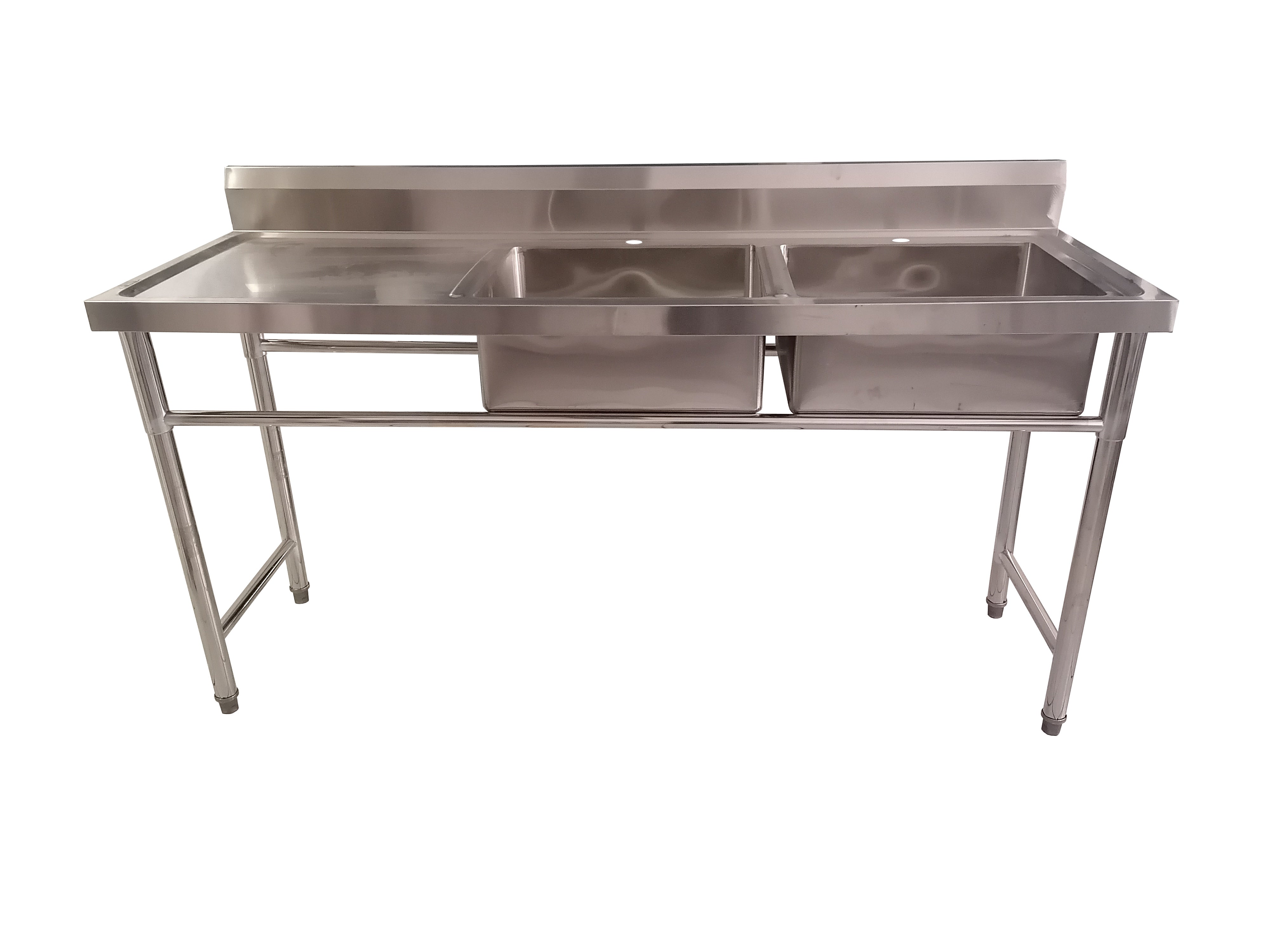 Lavafondos 175x60 Cm con Escurrido Izquierdo + Llave Semi-flexible X015 (Promo N°41)