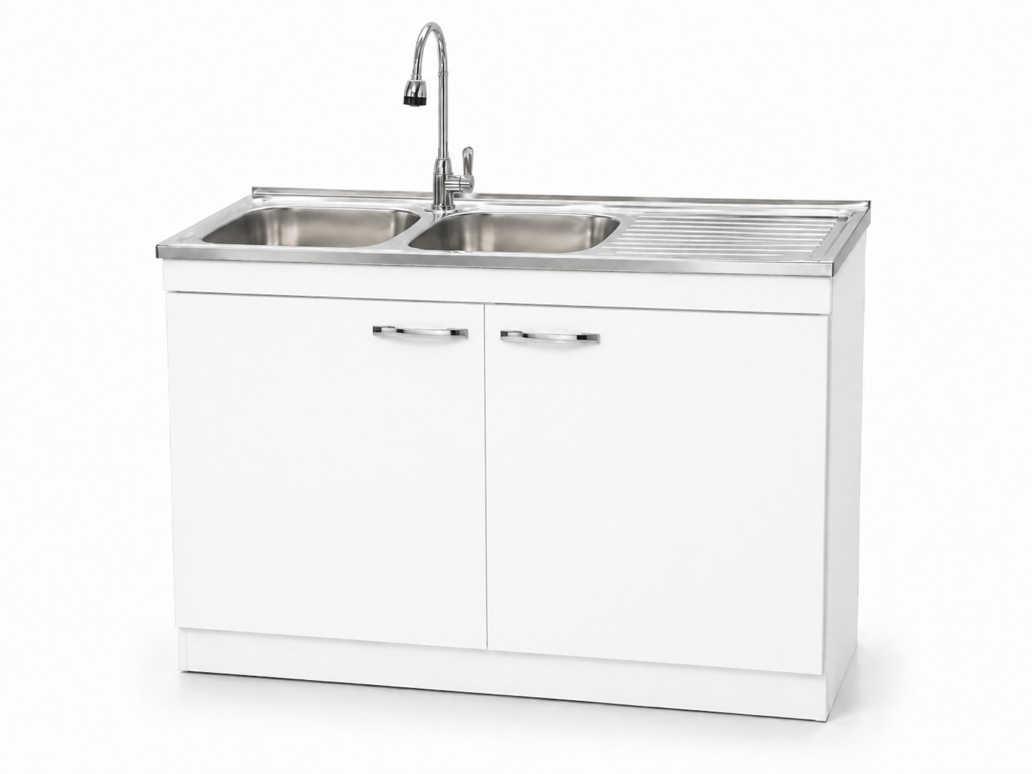 LAVAPLATOS 2 PUERTAS BLANCO 120X50X90 COMPLETO