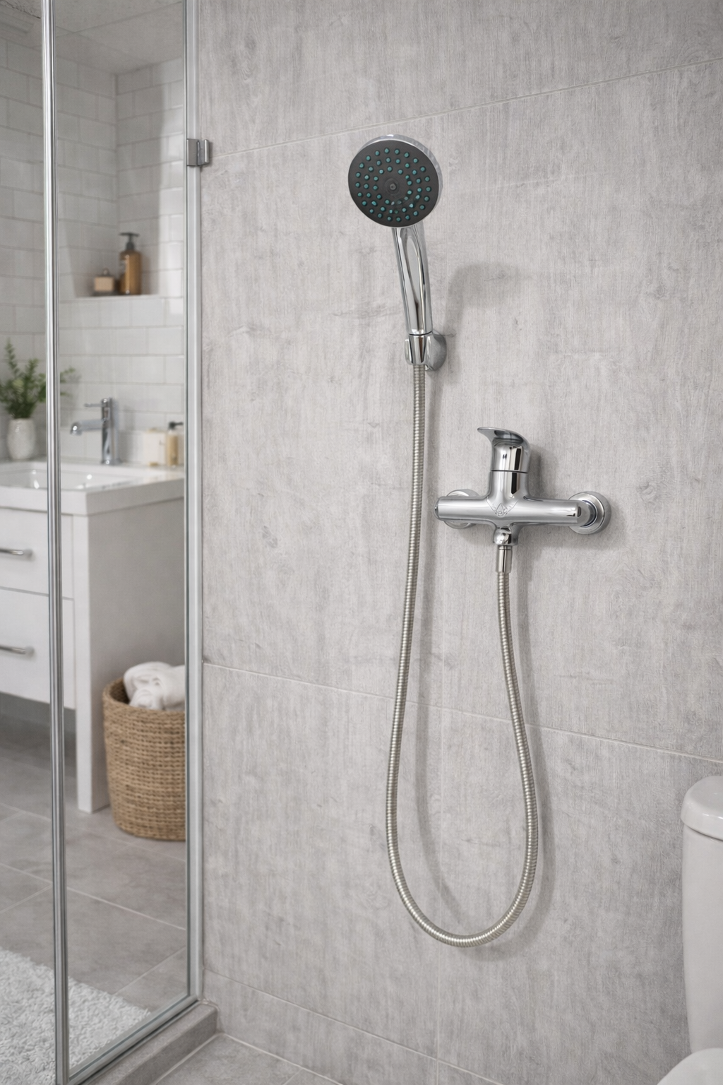Ducha para Receptaculo Cromada