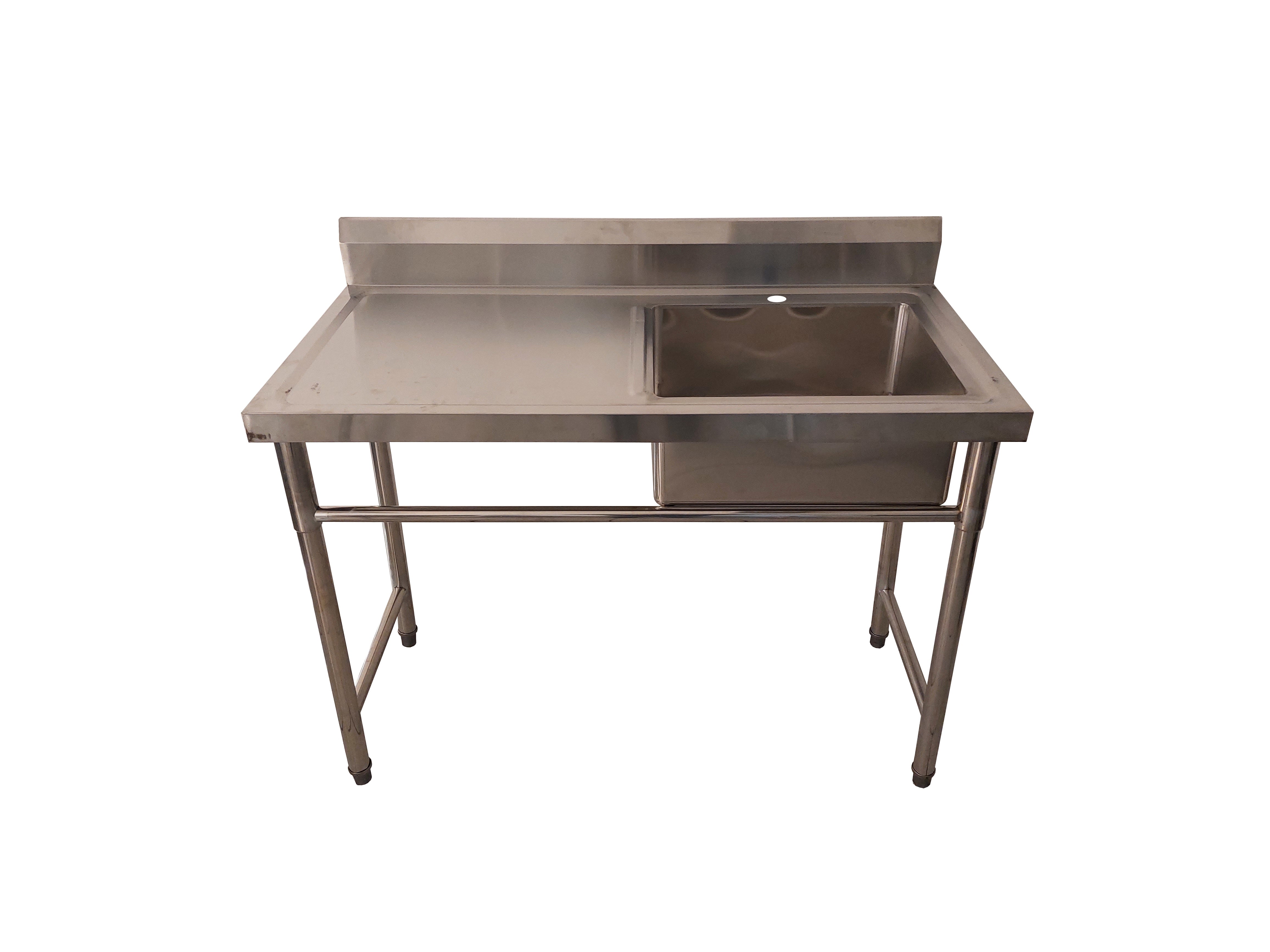 Lavafondos 120x60 Cm con Escurrido Izquierdo + Llave Semi-flexible X015 (Promo N°45)